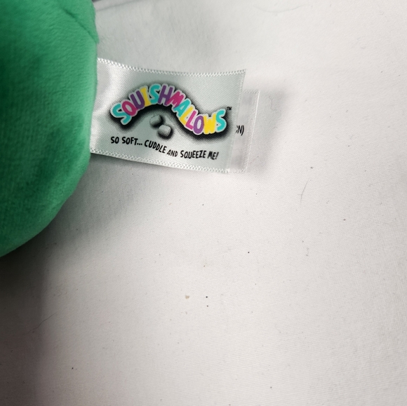 Zachary the Zombie 4" Mini Squishmallow Halloween Plush Stuffed Green - Picture 4 of 8